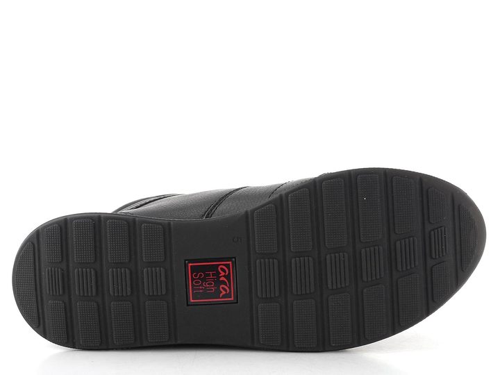 Ara širší kotník černý Osaka 12-24808-01