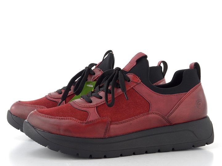 Remonte prozouvací polobotky červené D2V00-35