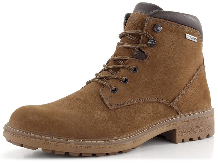 Ara pánska kožená členková obuv Frederik Tabacco/Caffee 11-24705-14