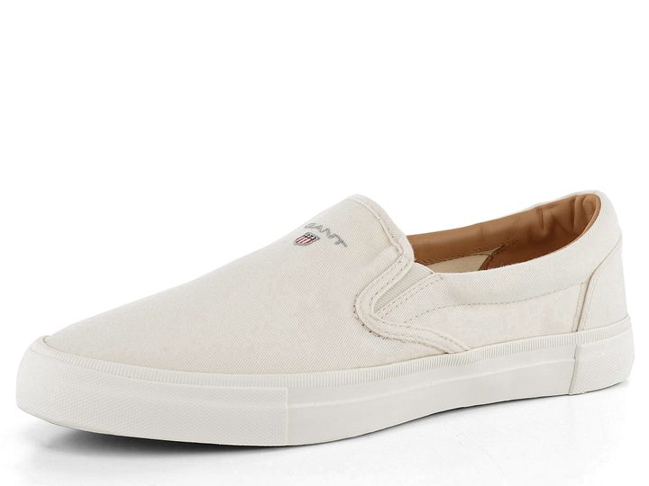 Gant pánske tenisky slip-on off white 20678439