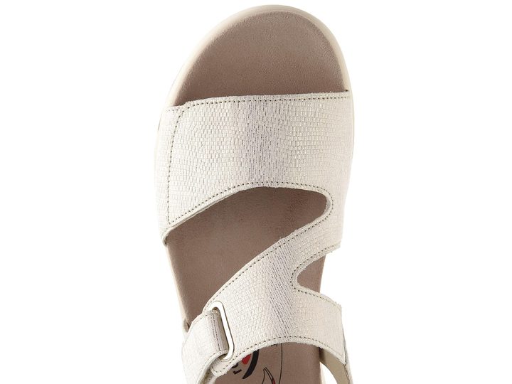 Gabor kožené sandály bianco/oro 86.885.80