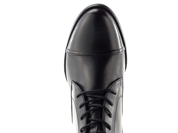 Regarde šněrovací kotník na podpatku Jolene-36 black