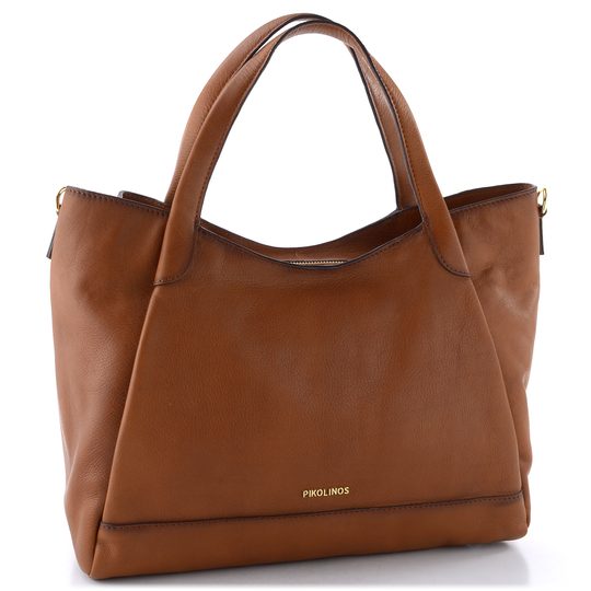 Pikolinos dámská shopper kabelka Ares brandy WHA-373C1