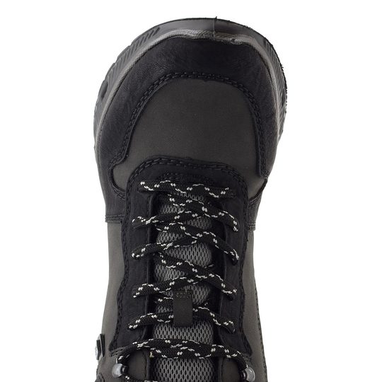 Rieker Sport šněrovací kotník s membránou černý/šedý M6023-45