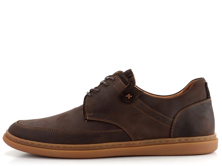 Barton pánské ležérní kožené polobotky hnědé M24137