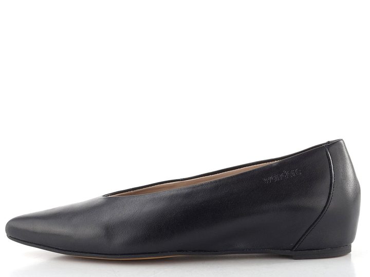 Wonders špičaté baleríny negro A-3802