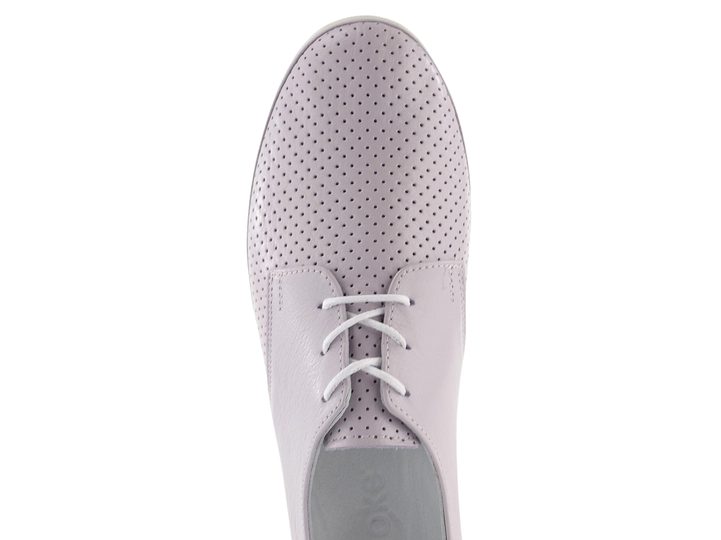 Looke polobotky s perforovanou špičkou Carolina light purple L0590_65