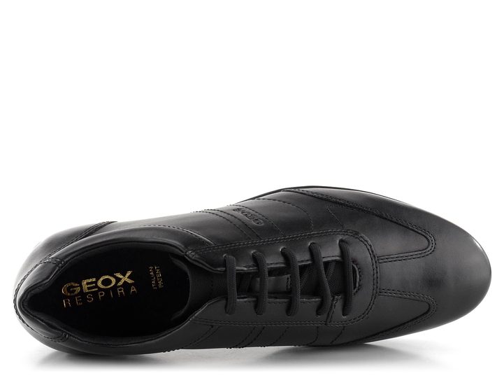 Geox čierne pánske poltopánky Symbol U74A5B00043C9999