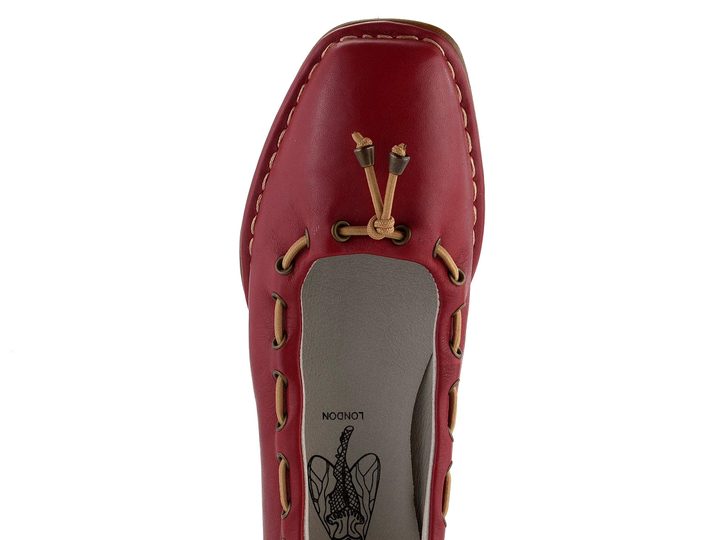 Fly London baleríny červené Bapi P701264000