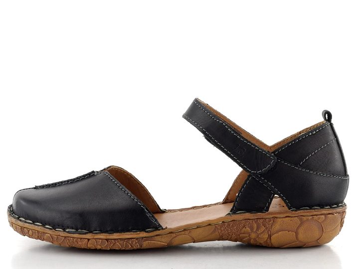 Josef Seibel čierne baleríny Rosalie 79542476