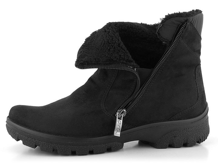 Ara členková obuv na zips s Gore-Tex membránou Schwarz Saas-Fee 12-49305-61