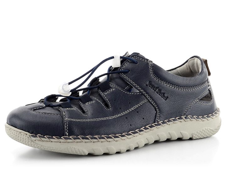 Josef Seibel polobotky na olivku Dunkelblau Wilson 42703TE198