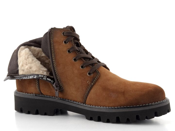 Rieker pánský pohorkový kotník s membránou hnědý 30440-24