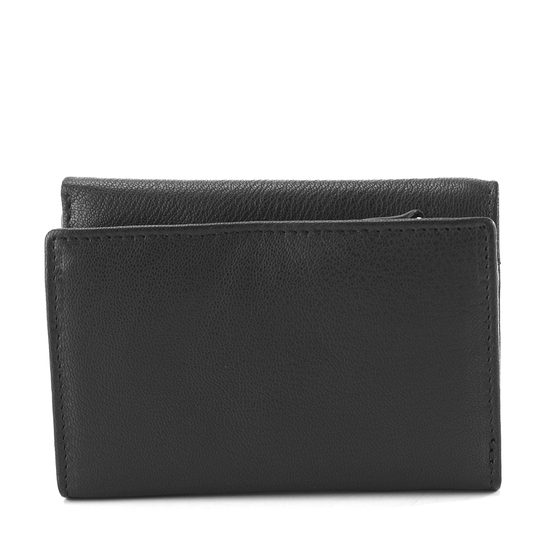 Lagen peňaženka so zipsovým vreckom čierna LM-2520E