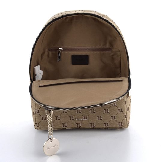 Tamaris městský batoh s potiskem Clarice Sand 33418