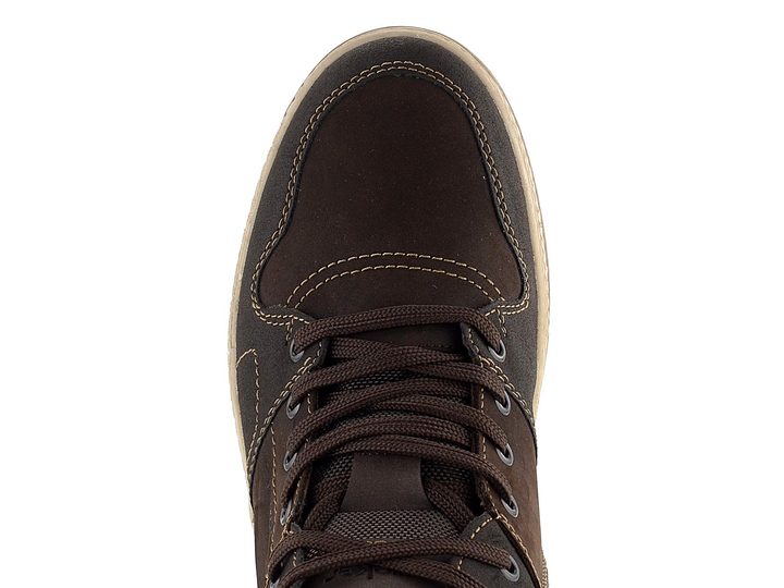Rieker pánský šněrovací kotník s membránou hnědý 38540-25