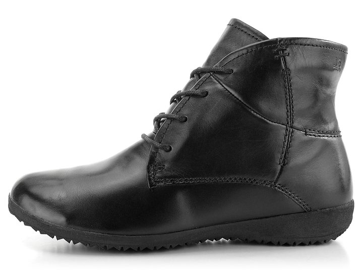 Josef Seibel čierna šnurovacia členková obuv Naly 79709VL971