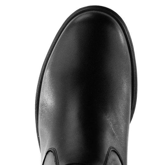 Barton extra široké černé kozačky 24418