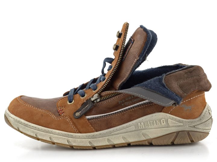 Mustang hnědý pánský kotník 4160-501-003