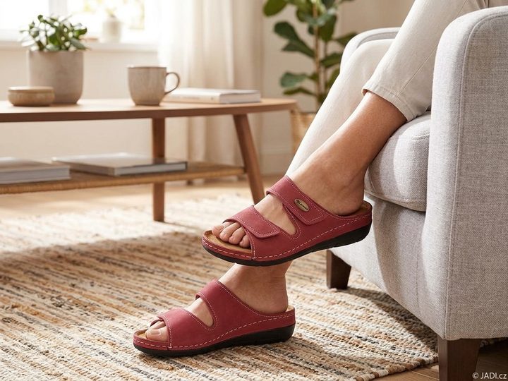 Tamaris fuzbetové pantofle Red 1-27510-41