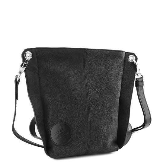 Elega crossbody malá antracit/čierna 69026