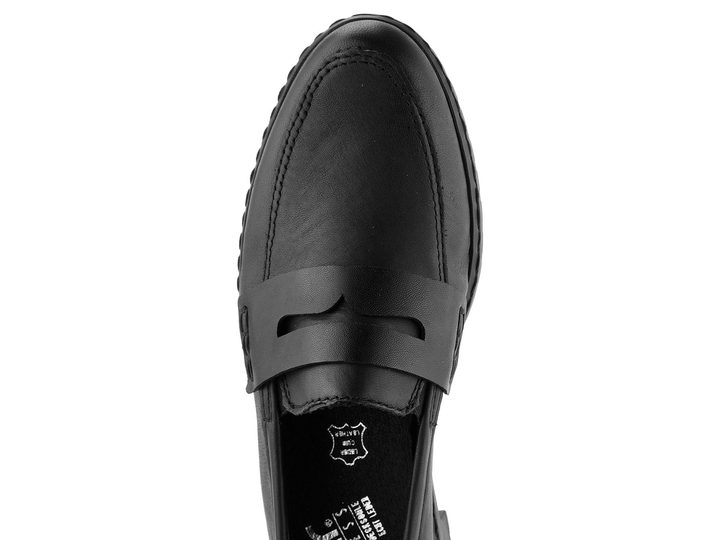 Rieker černé mokasíny 51867-00