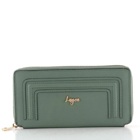 Luxusní kožená peněženka/penál Light Green BLC/5591/922