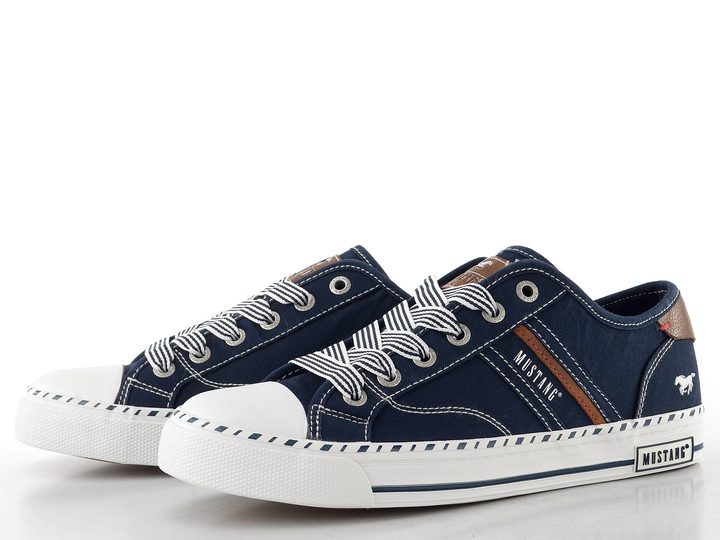 Mustang plátěné tenisky navy 26M0152004