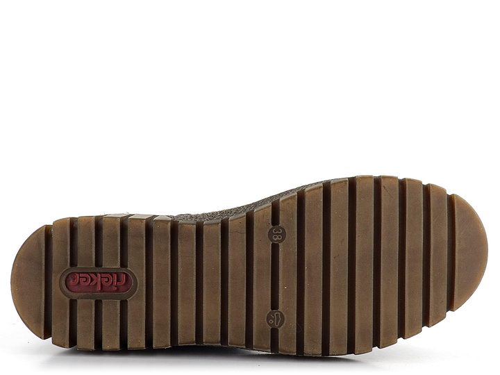 Rieker členková obuv na platforme s pružným šnurovaním Pazifik Y3401-14