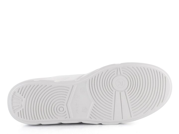 Rieker dámske tenisky so zipsom Weiss/Perlmutt W2605-80