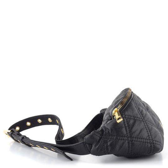 Rieker čierna prešívaná ľadvinka H1502-00