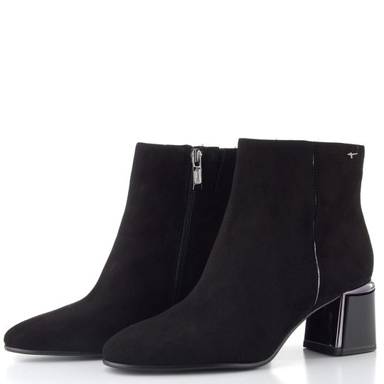 Tamaris elegantní kotník na podpatku black 1-25396-47