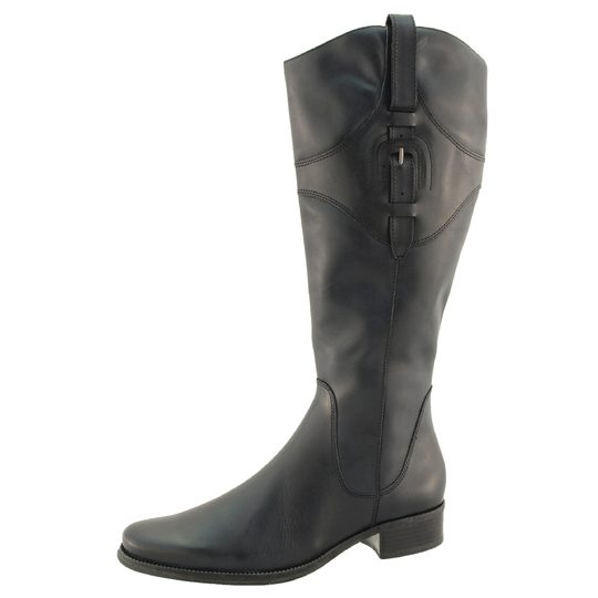Caprice kozačky jezdecký styl navy