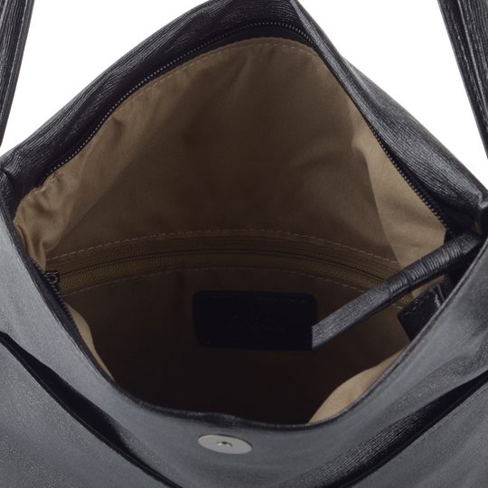 Gabor metalické psaníčko Hava metalic black 012890