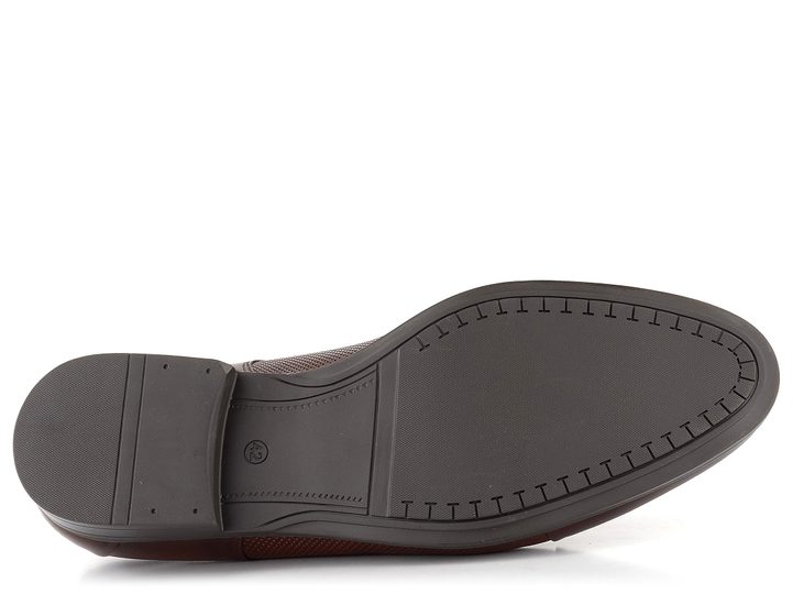 Barton elegantní hnědé polobotky M23100
