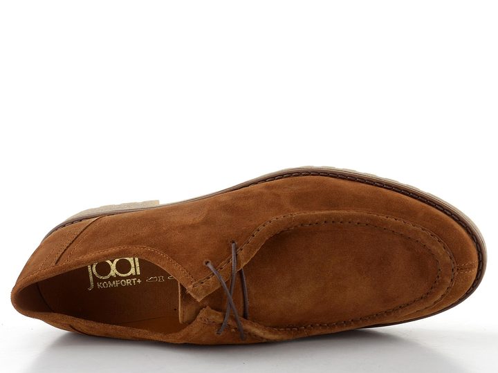 Jadi Barton pánské semišové polobotky světle hnědé M25201