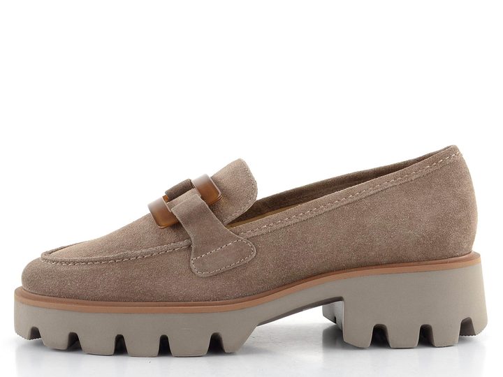 Ara užšie semišové mokasíny Oxford Sesam 12-21703-05