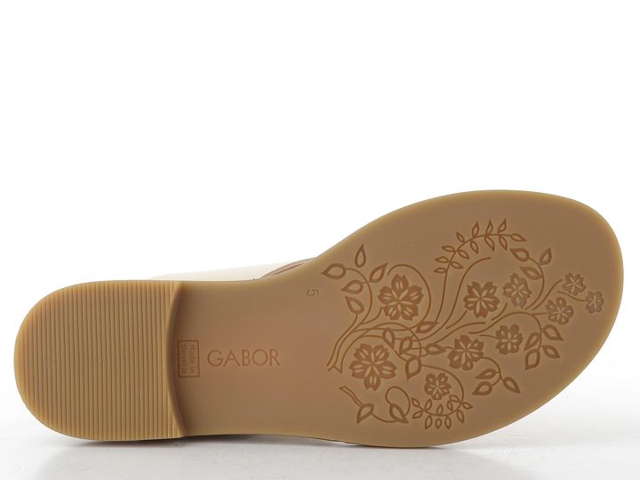 Gabor kožené pantofle žabky se sponou panna 85.520.22