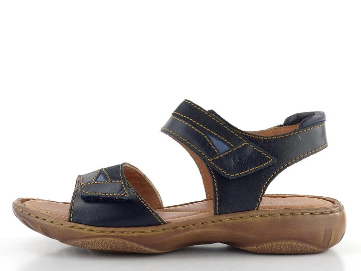 Josef Seibel sandály na suchý zip denim/kombi 7671944