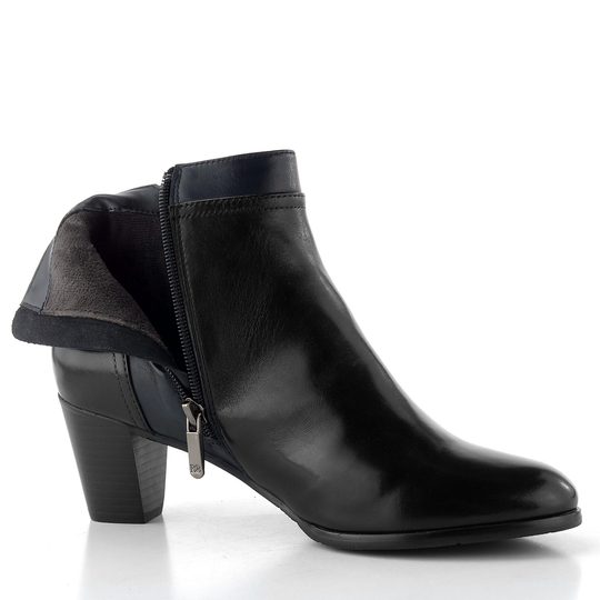 Regarde kotník na podpatku Sonia-152 black/navy