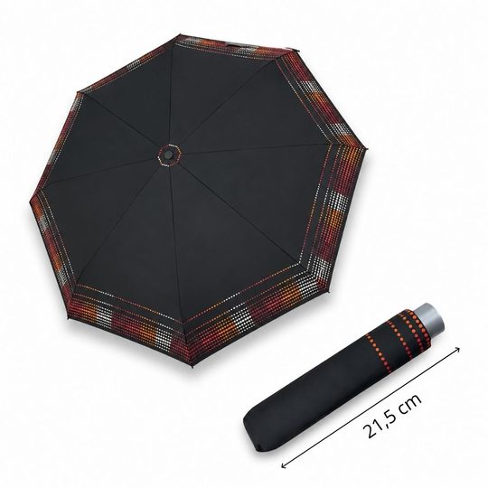 Doppler dámský skládací deštník Mini Light Afterglow red 722165F14