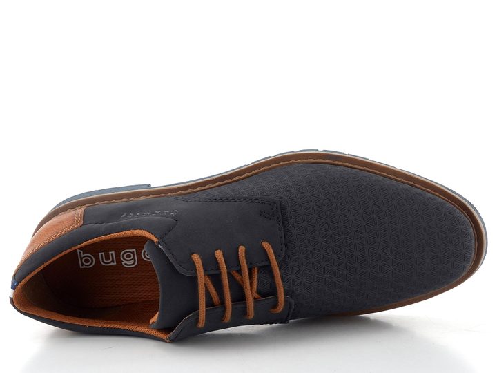 Bugatti pánské polobotky tmavě modré 335-AVE01-5500