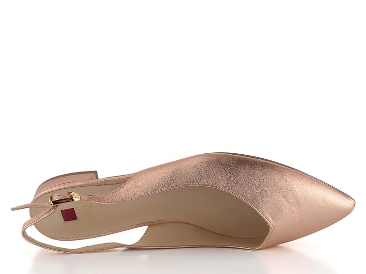 Högl luxusní metalické baleríny s volnou patou Sunrise 9-100111