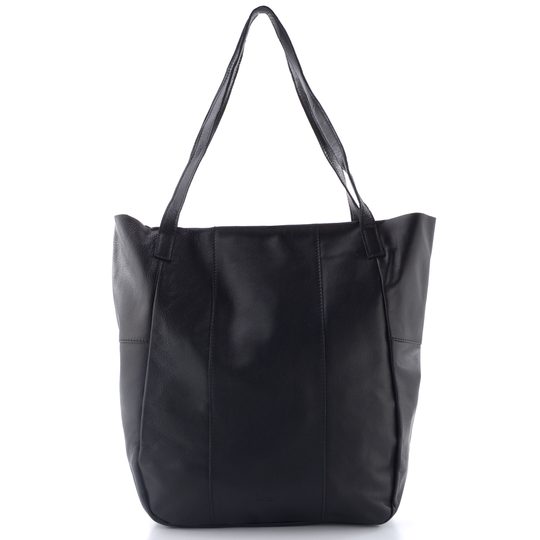Lagen kožená shopper kabelka černá BLC-23-2736