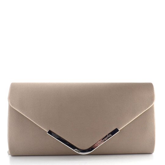 Tamaris béžové saténové společenské psaníčko 30454