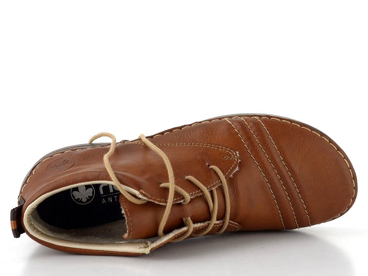 Rieker šněrovací kotník hnědý 52532-24