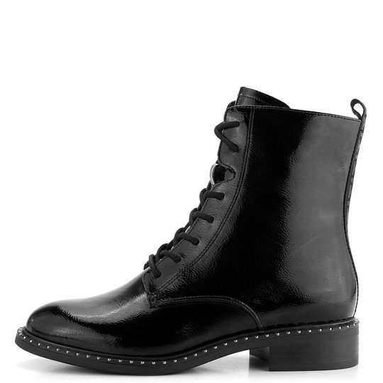 Tamaris lakovaný kotník Black Patent 1-25102-41