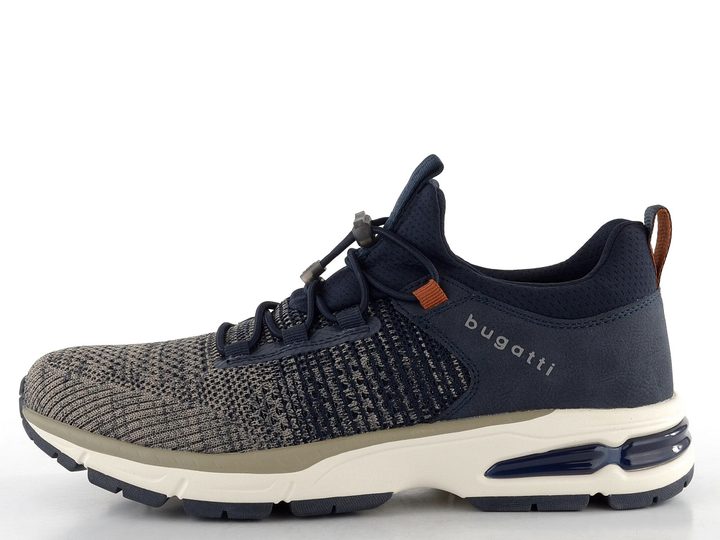 Bugatti prozouvací pánské tenisky modro-šedé 321-AOX60-6969