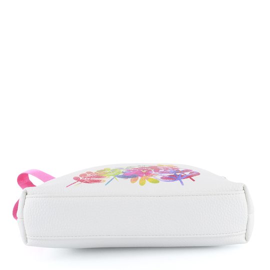 Remonte crossbody kabelka biela s potlačou Q0638-80