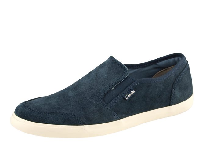 Clarks mokasíny dark navy